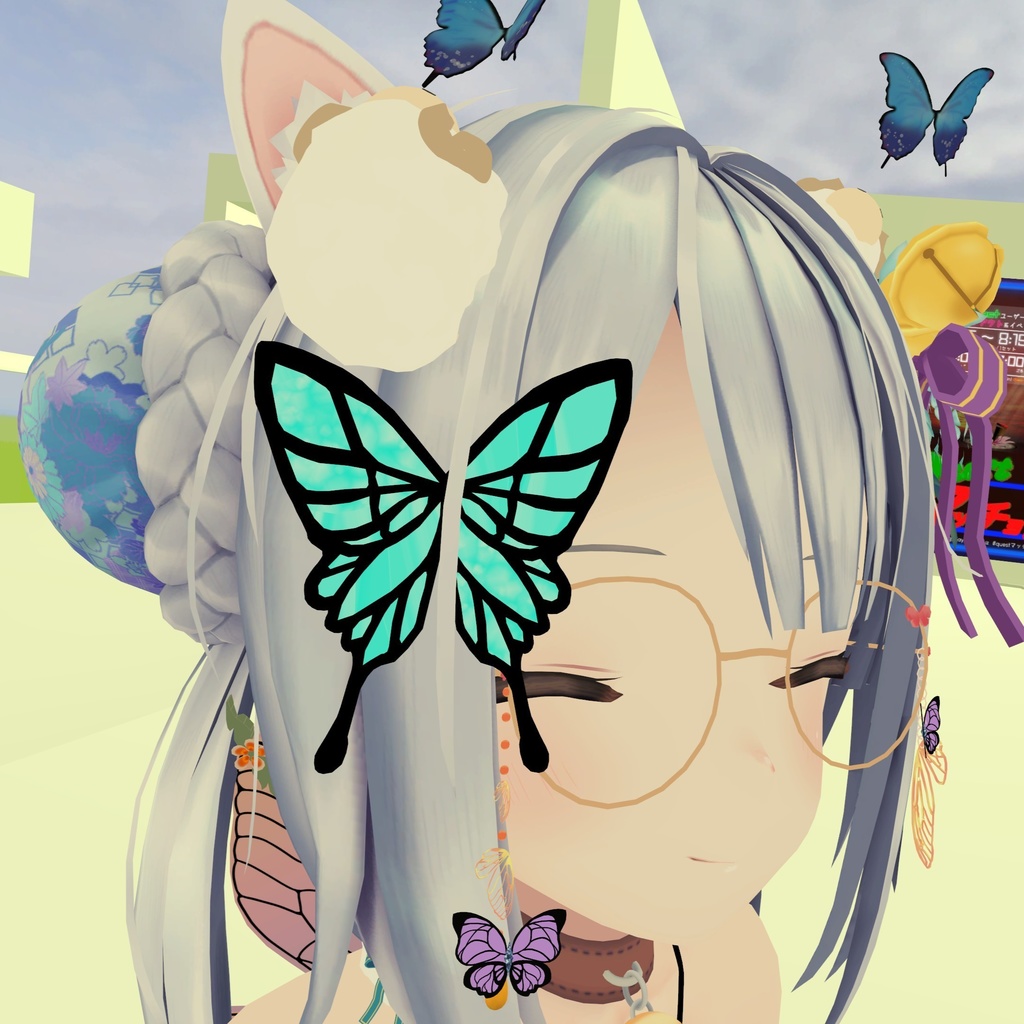 羽ばたく蝶の羽 1