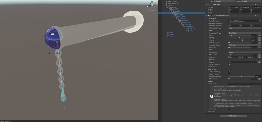 ピアス トップ無し【PB対応】