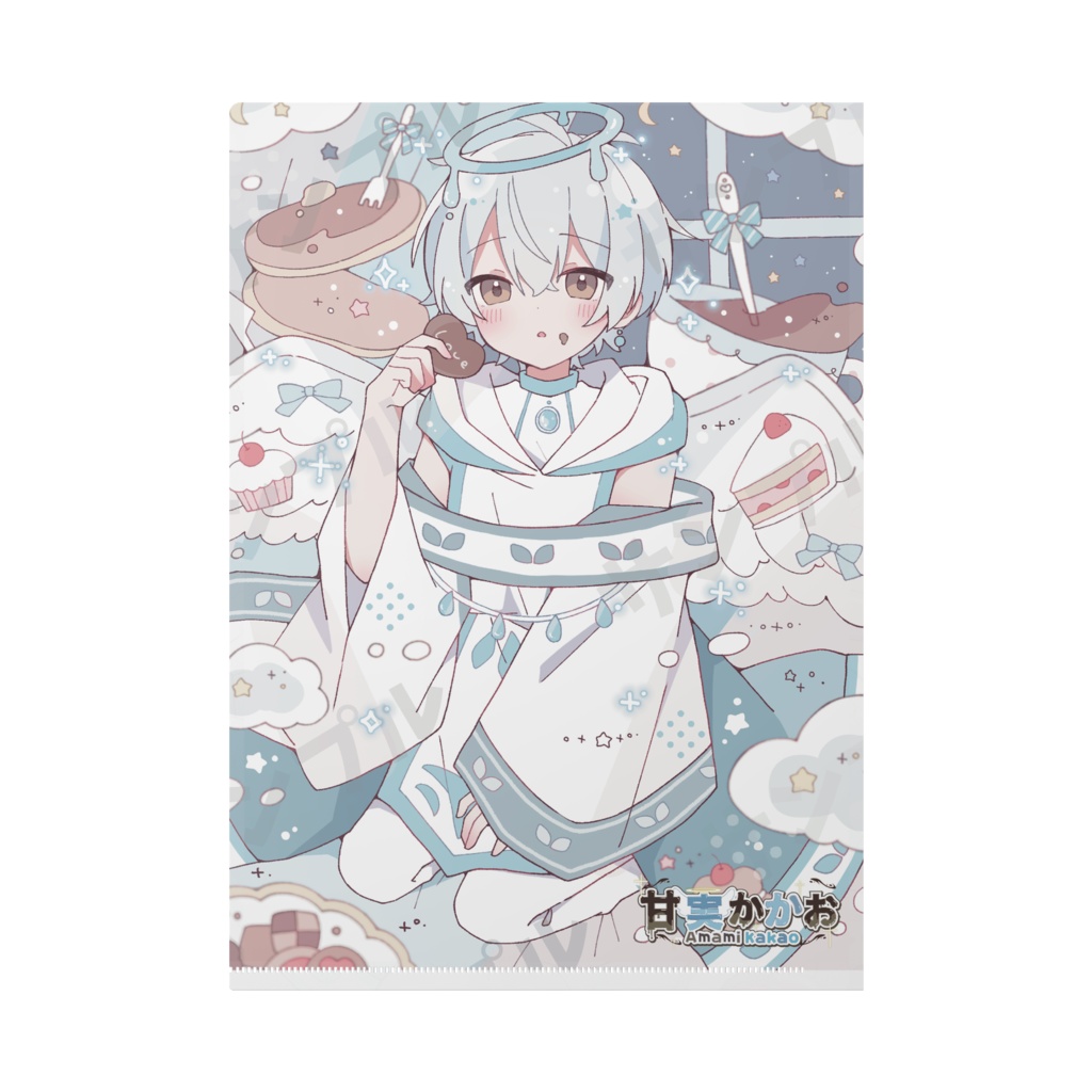甘実かかお A4クリアファイル