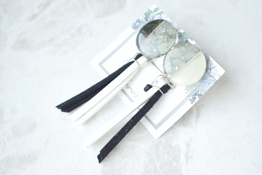 【第五人格】 白黒無常 イメージアクセ 追跡者の宝石イヤリング（ピアス）