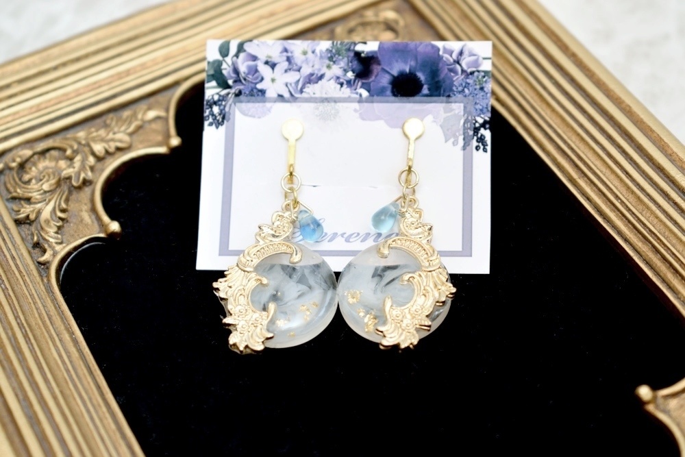 【第五人格】 イメージアクセ 月相イヤリング（ピアス）B