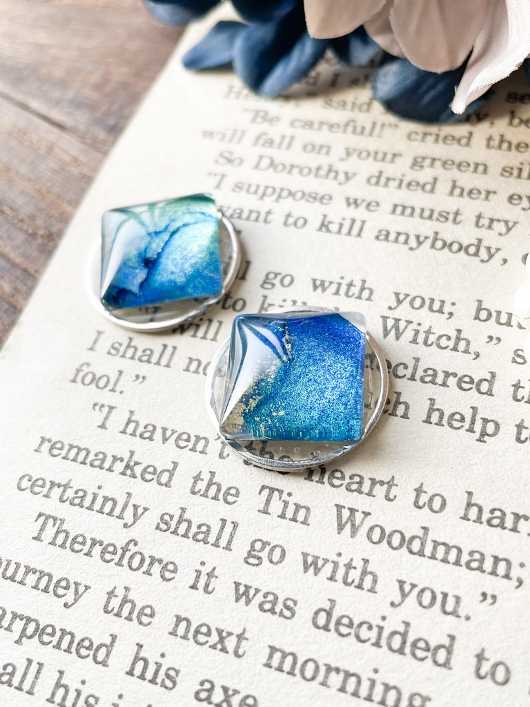 【原神】イメージイヤリング/ピアス(スクエア)