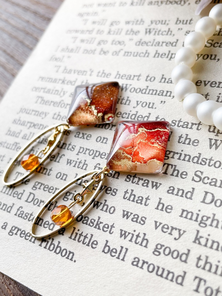 【原神】イメージイヤリング/ピアス(スクエア)