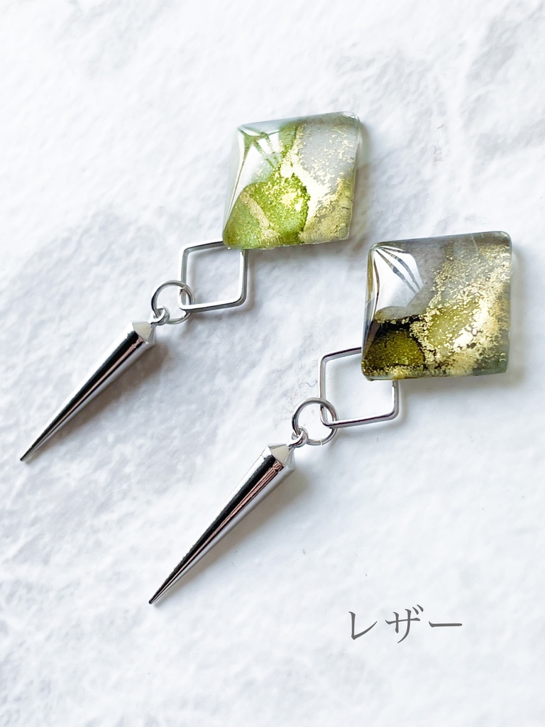【原神】イメージイヤリング/ピアス(スクエア)