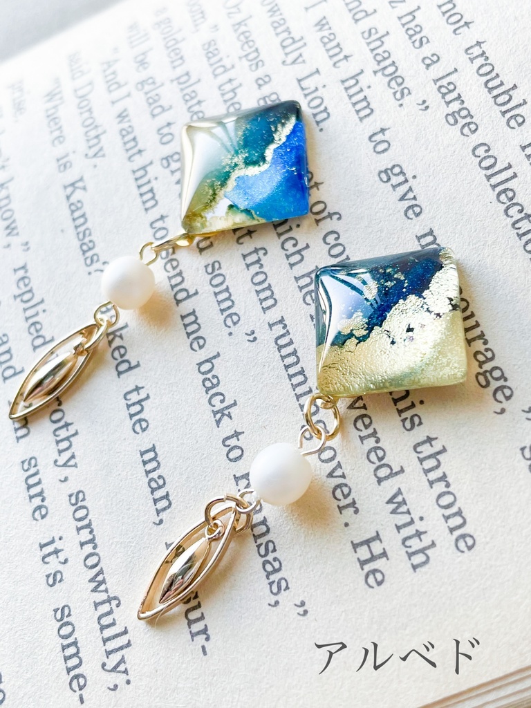 【原神】イメージイヤリング/ピアス(スクエア)