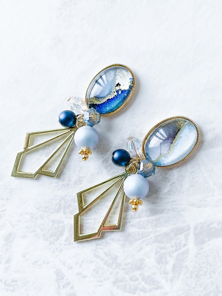 【原神】イメージイヤリング/ピアス(オーバル)