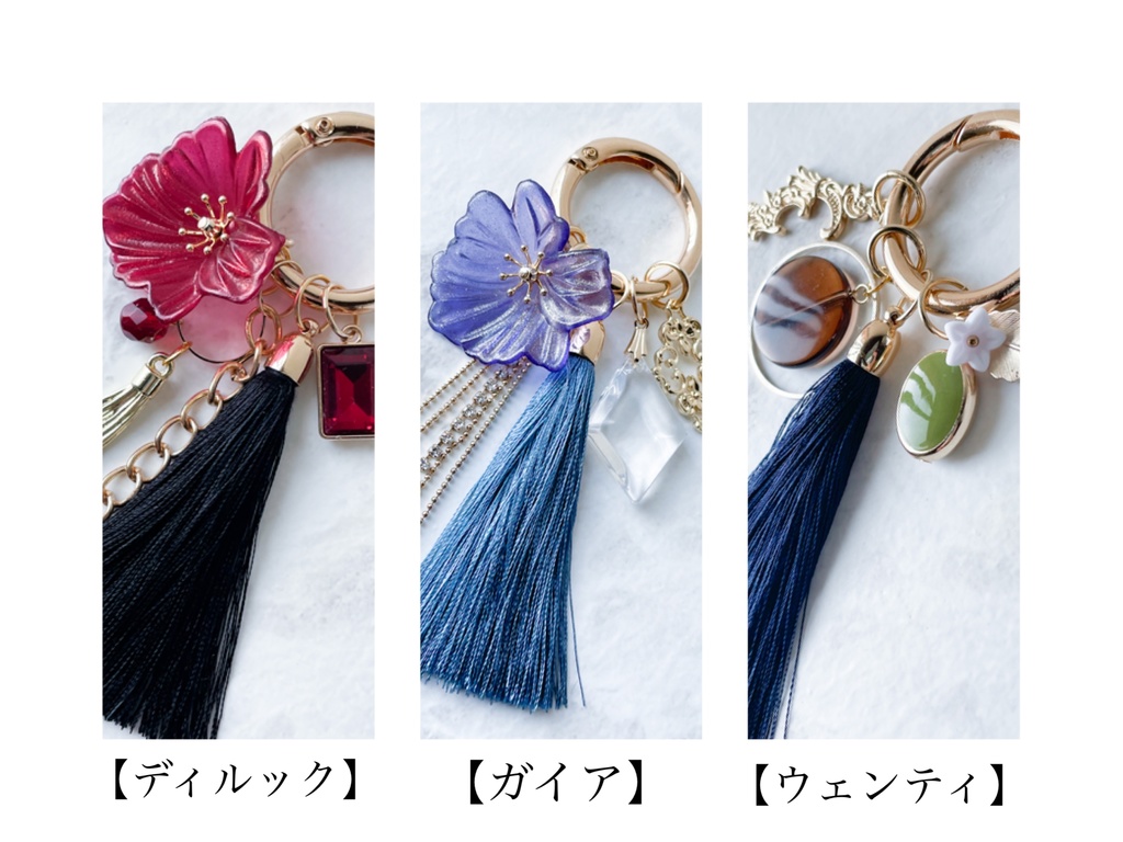 【原神】イメージバッグチャーム