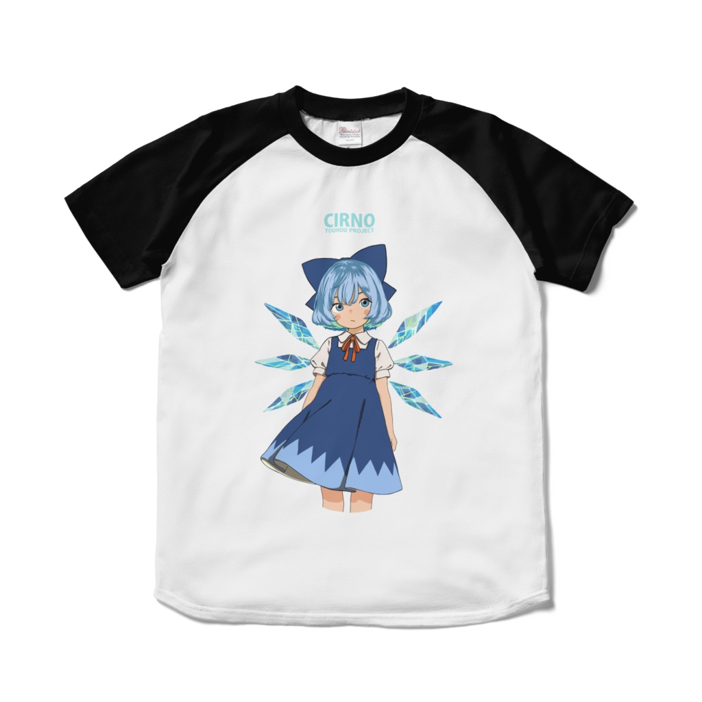 チルノ[CIRNO]_ラグランTシャツ