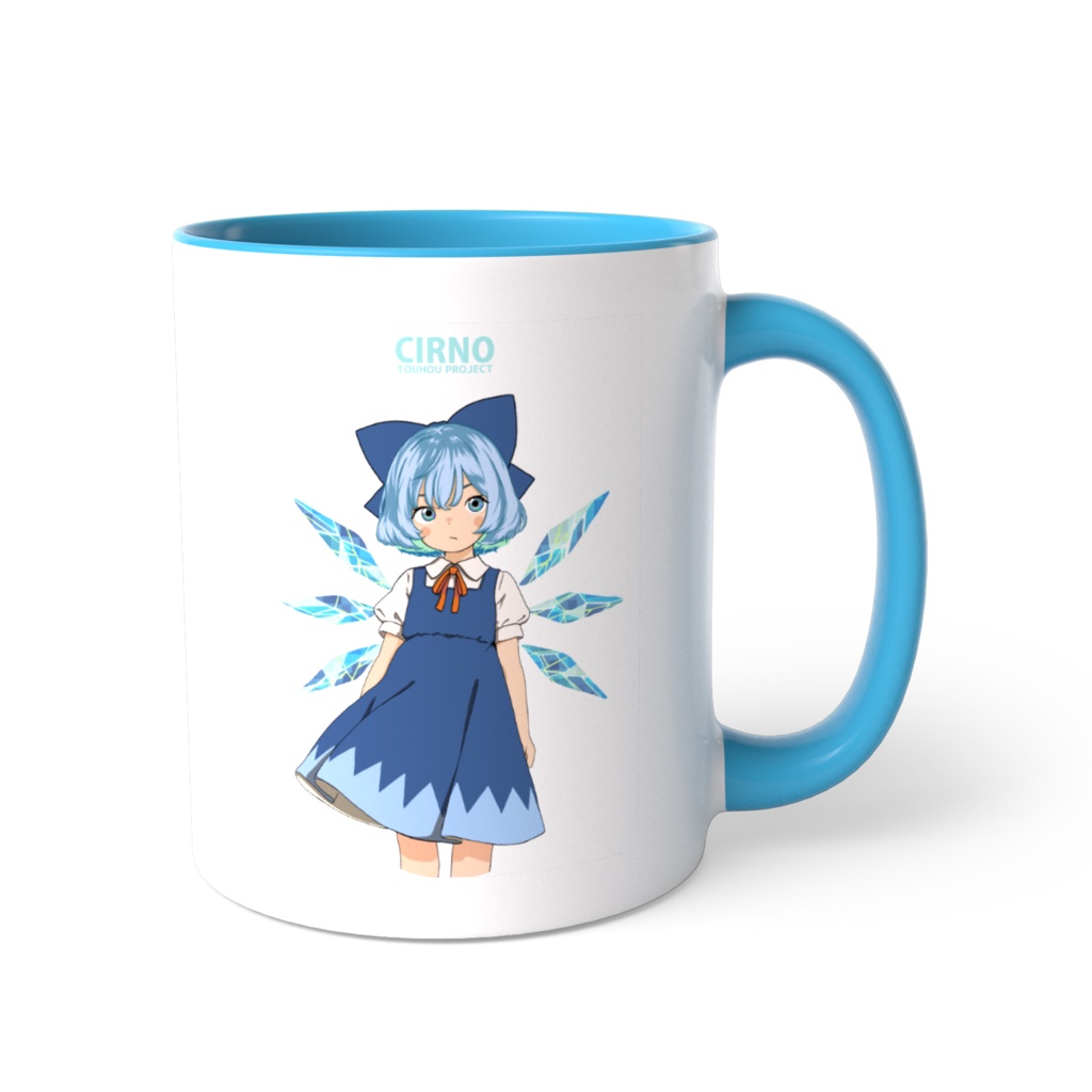 ツートンカラーマグカップ【チルノ】東方Project