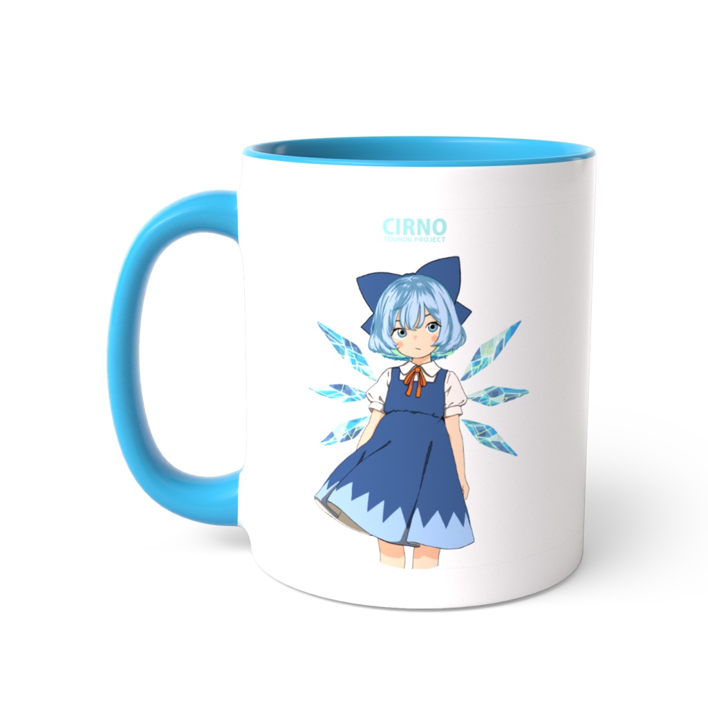 ツートンカラーマグカップ【チルノ】東方Project