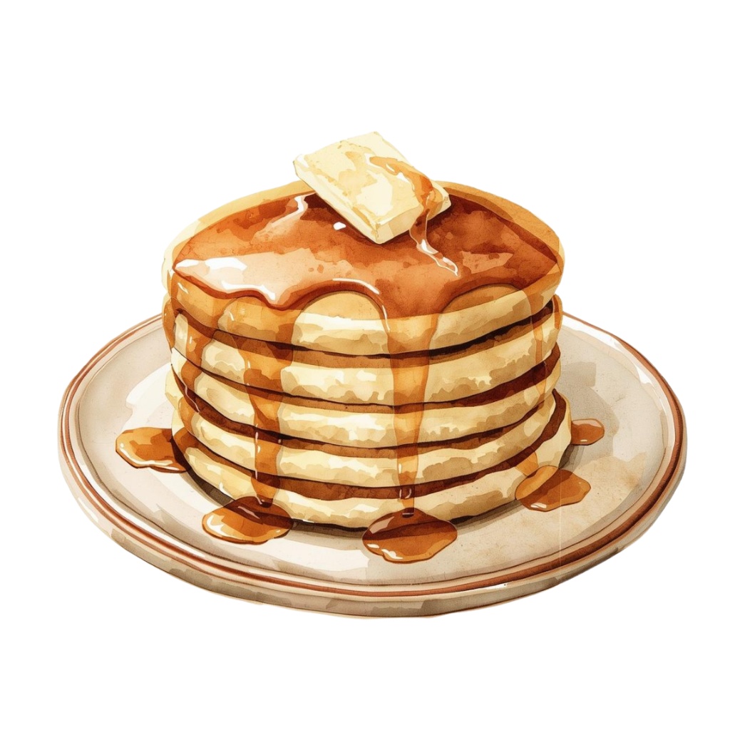 カフェモチーフの水彩クリップアート 20点