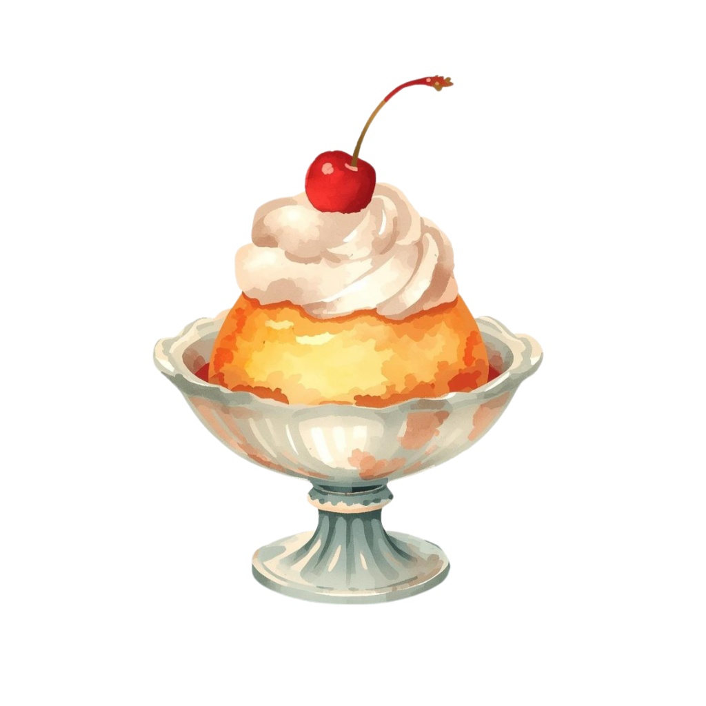 カフェモチーフの水彩クリップアート 20点