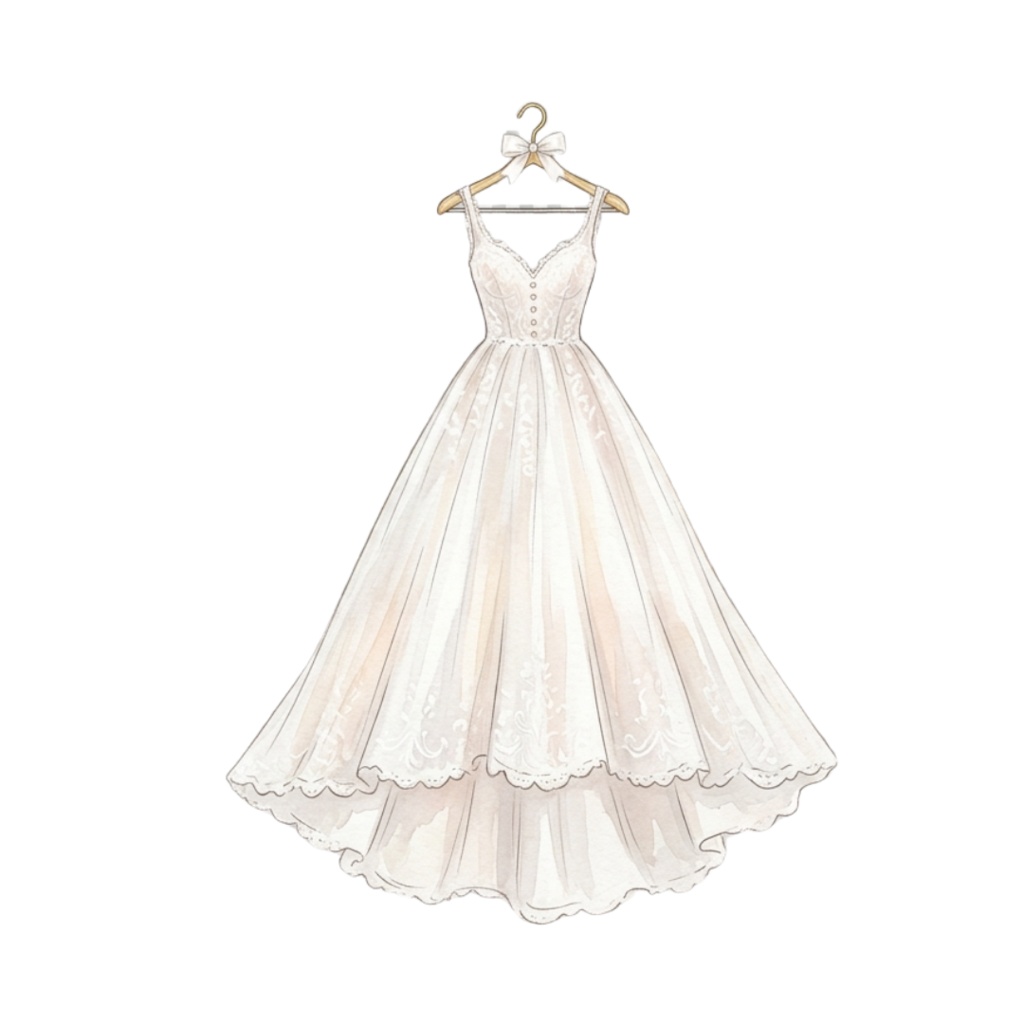 アンティーク風ウェディングクリップアートセット|PNG23点|背景透過|結婚式素材