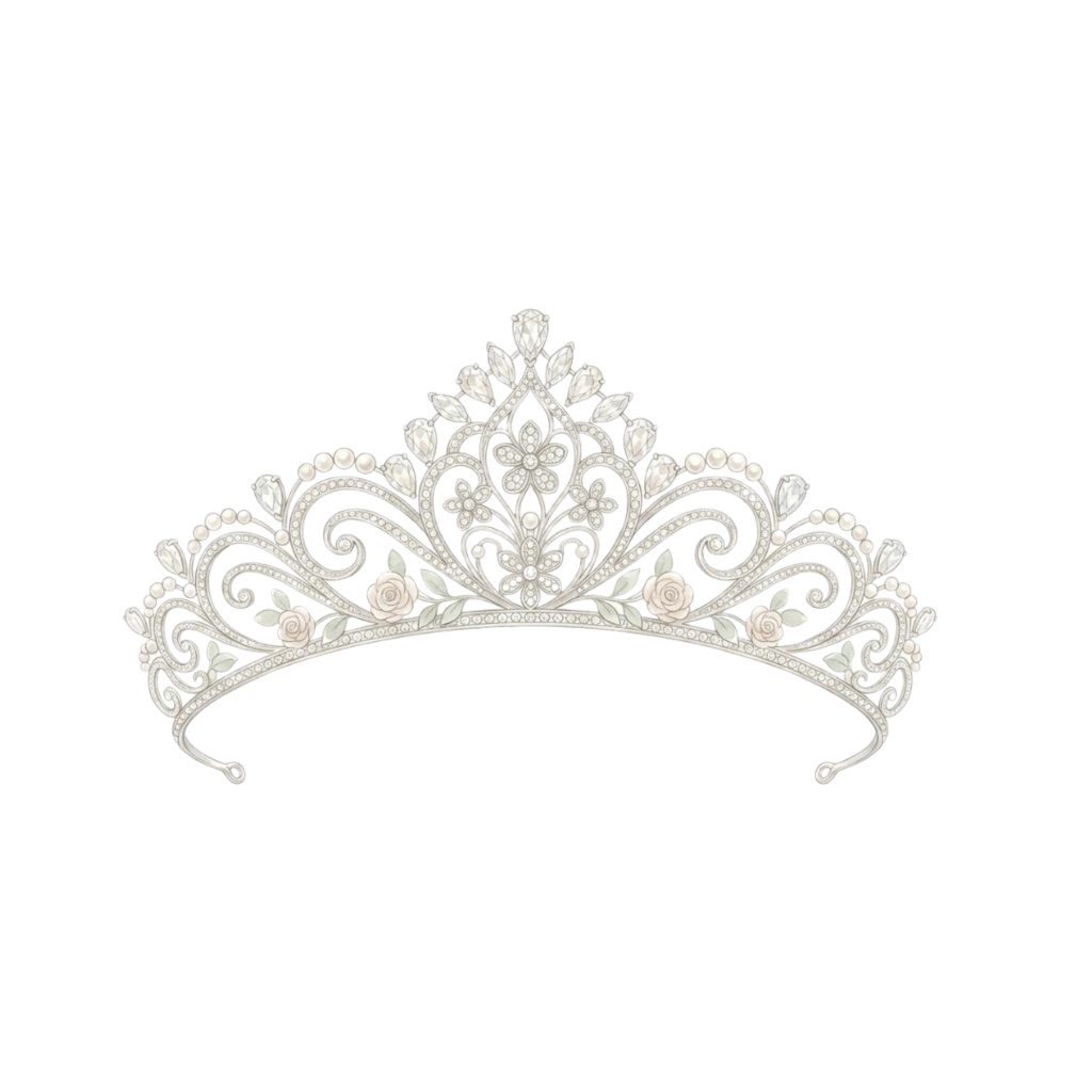 アンティーク風ウェディングクリップアートセット|PNG23点|背景透過|結婚式素材