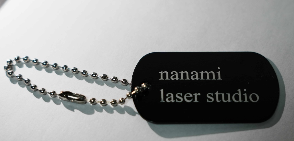 ドッグタグ 名入れ刻印|アルミタグ カスタマイズ