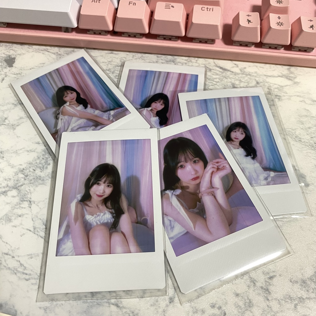 白瀬榛菜 最初期チェキ