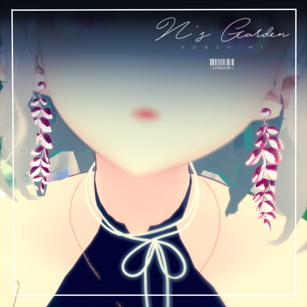 [3Dモデル] Leaf Earrings