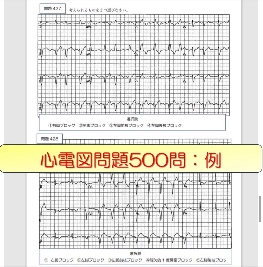 心電図試験対策3~4級 みっちりセット