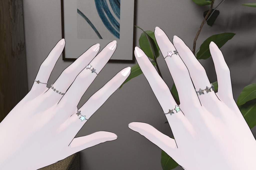 Star Ring Set*スターリングセット*VRC向け