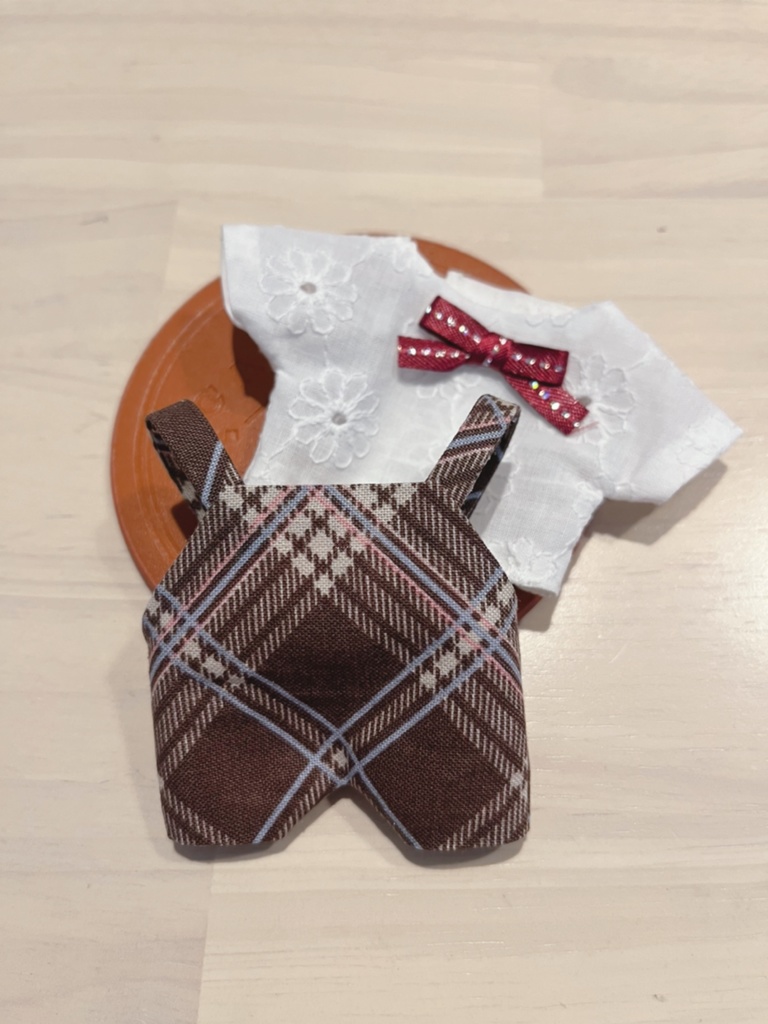 ぬい服 ショコラ風サロペットセット2点 あんスタ