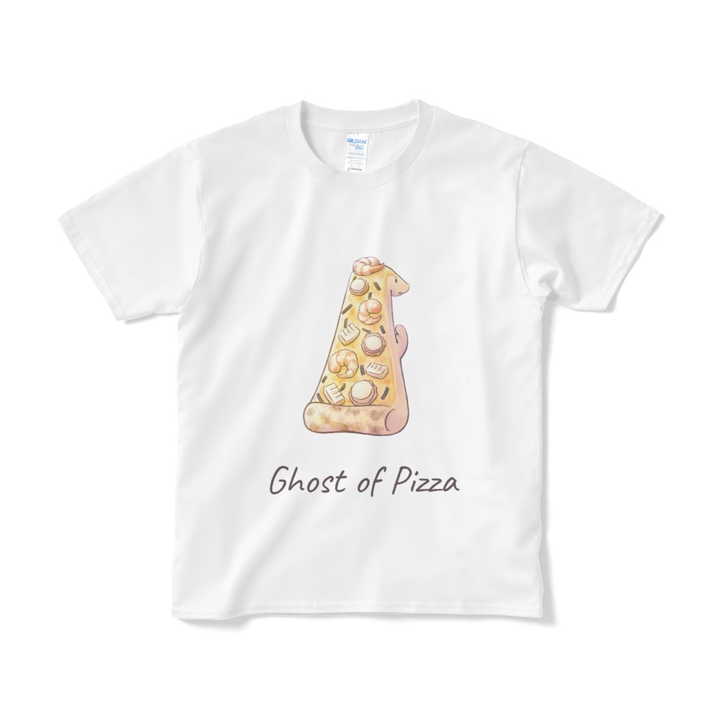 ピザのおばけ(シーフード) Tシャツ