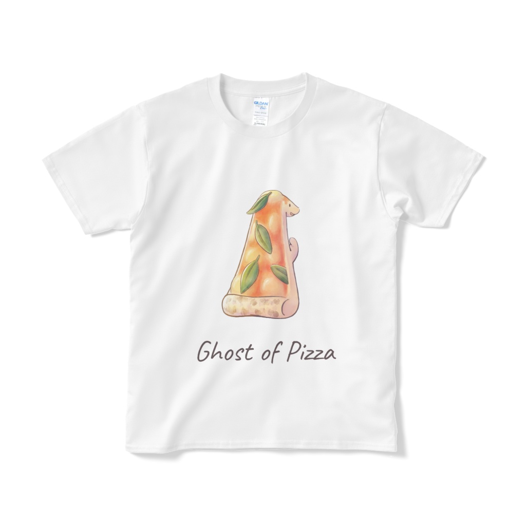 ピザのおばけ(マルゲリータ) Tシャツ