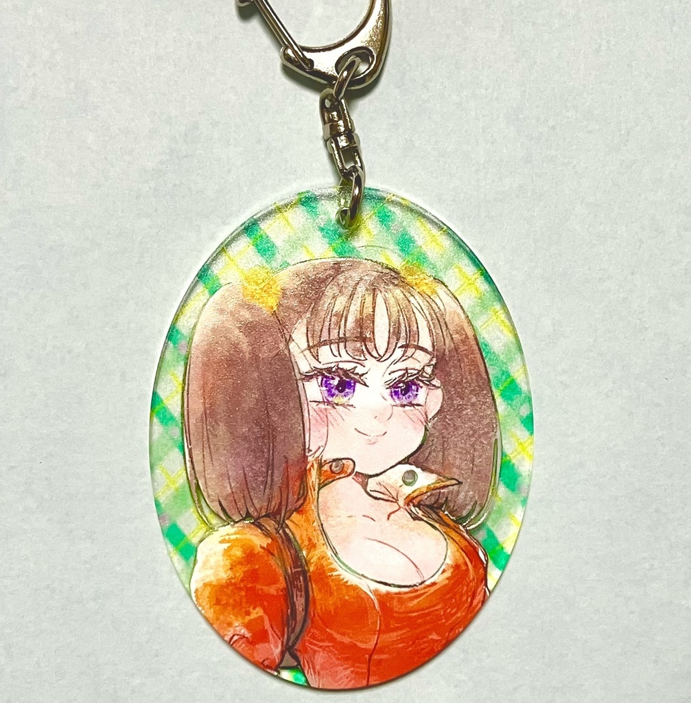 キンディア　両面アクリルキーホルダー