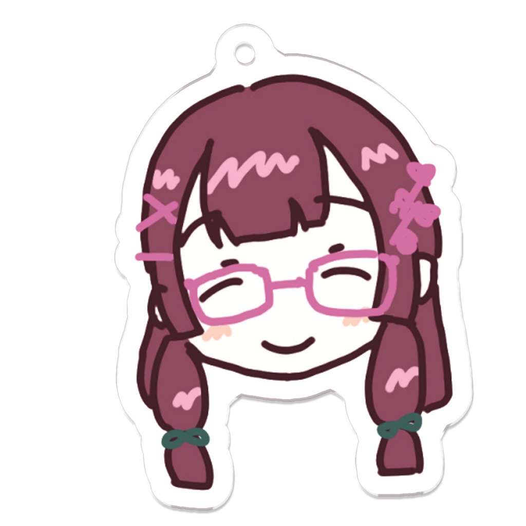 アクリルキーホルダー A