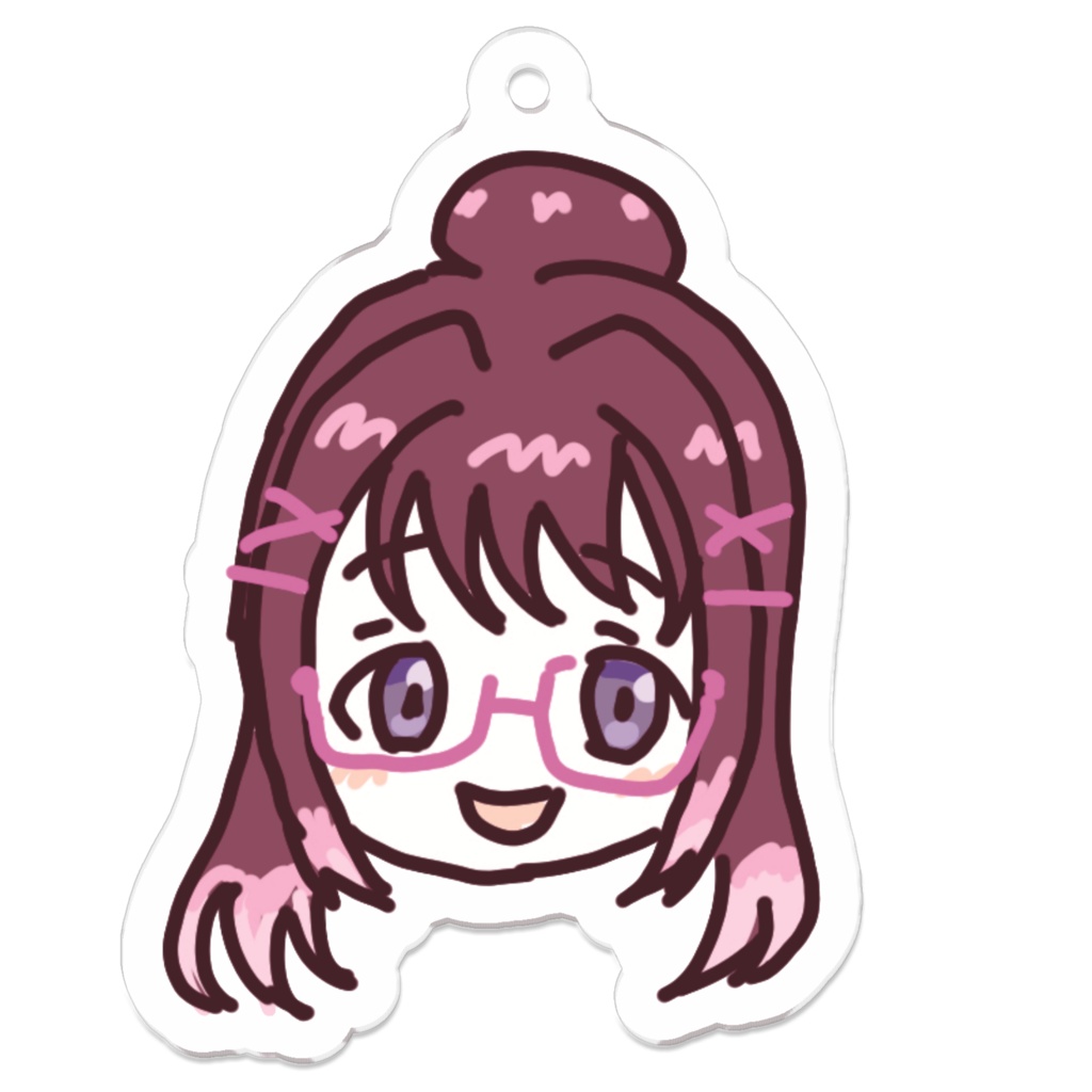 アクリルキーホルダー　E