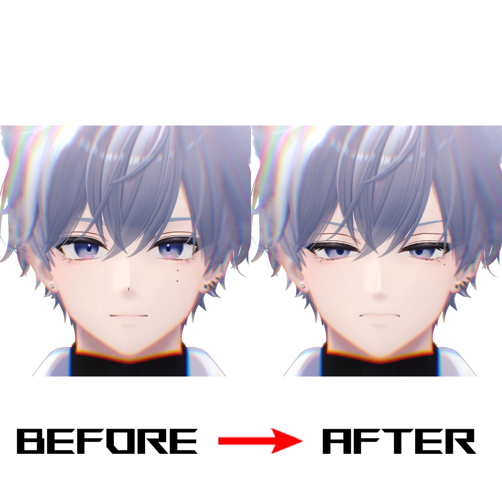 【無料配布】狛乃専用 BlendShapes値(簡単導入ツール付き)