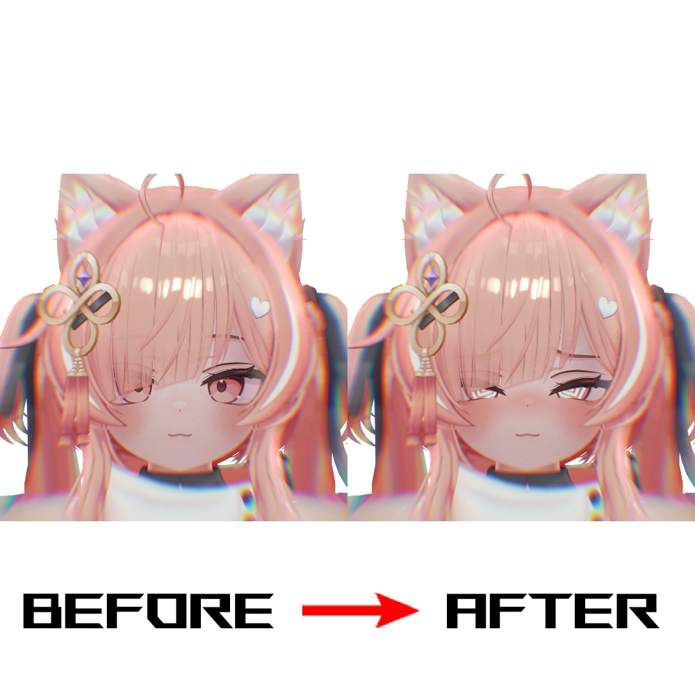 【無料配布】イチゴ専用 BlendShapes値(簡単導入ツール付き)