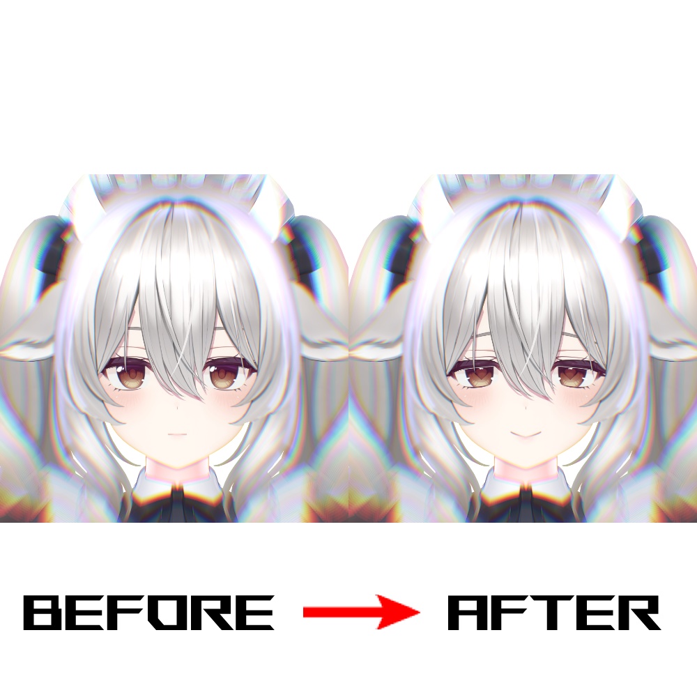 【無料配布】ミルティナ専用 BlendShapes値(簡単導入ツール付き)