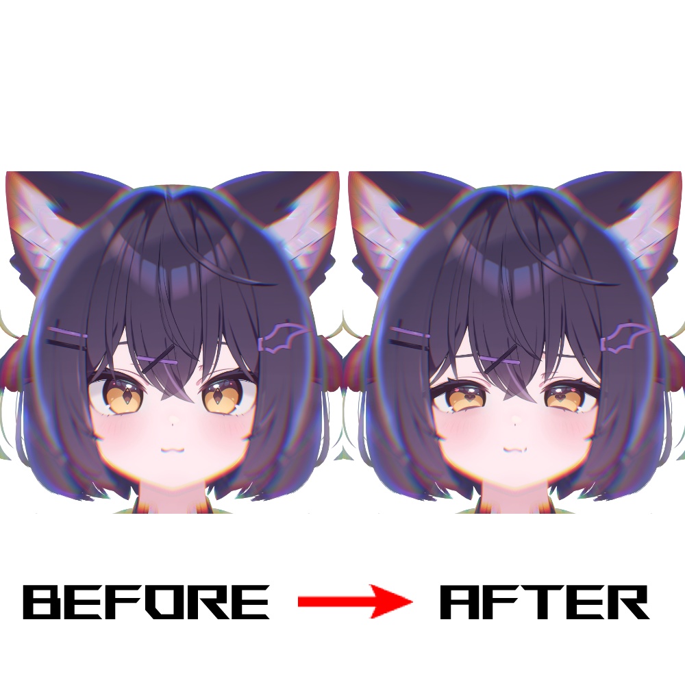 【無料配布】ショコラ専用 BlendShapes値(簡単導入ツール付き)