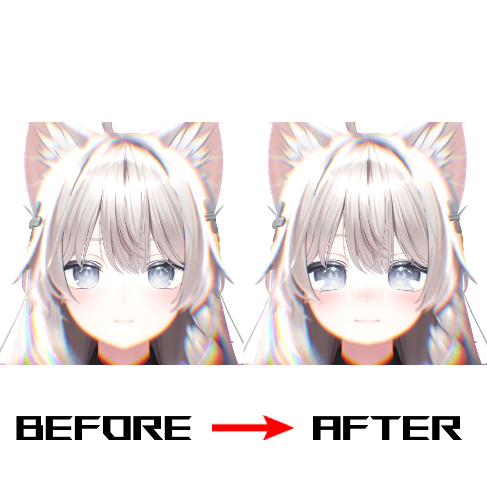 【無料配布】しなの専用 BlendShapes値(簡単導入ツール付き)