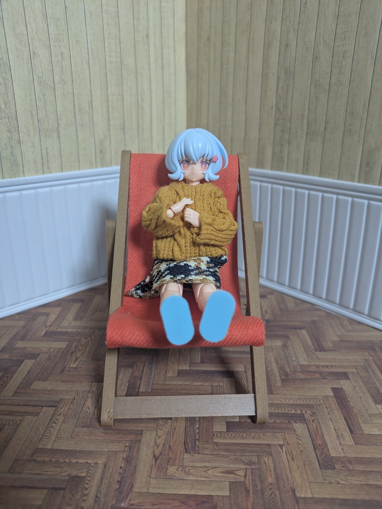 リクライニングチェア 中 メガミデバイスサイズ向け