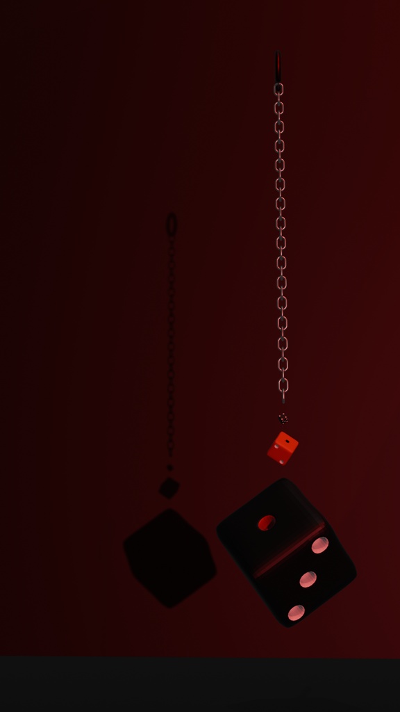 【VRChat向けアクセサリー】ペンディエンテスシャイツ (ギミック付き)