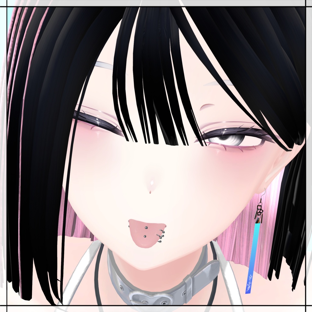 【クマリ専用】シンプル舌ピアスセット【MA対応】