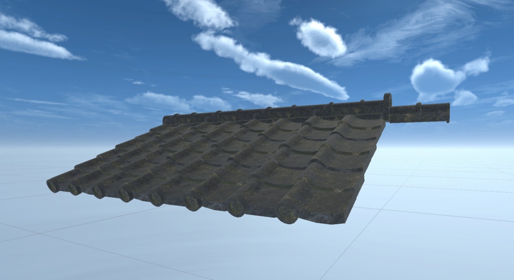 瓦／kawara ３D素材　