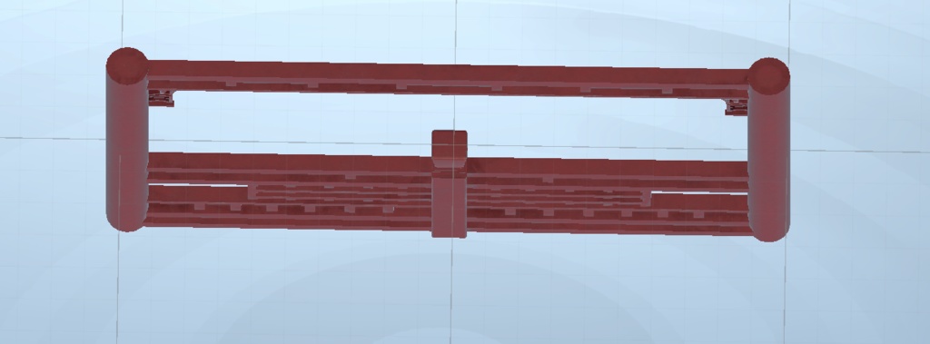 【和風・中華庭園に最適】装飾欄干フェンス 3Dモデル