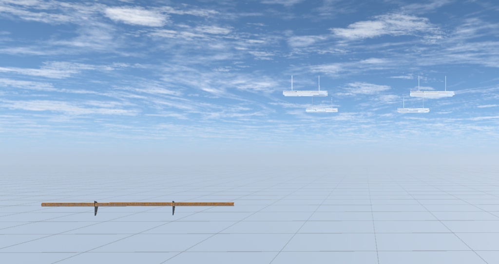 日本の駅ホーム(無人)3Dモデル