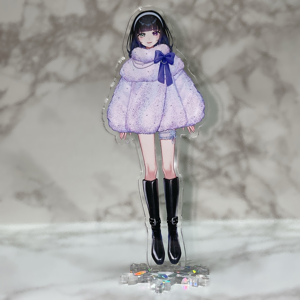 【在庫分のみ販売】氷水ましろ 新衣装実装記念 グッズ 立ち絵アクリルスタンド