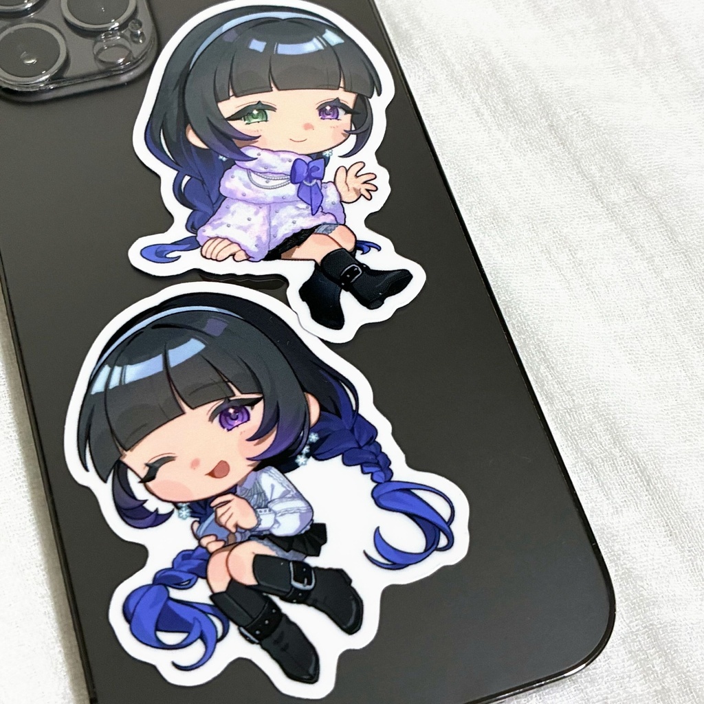氷水ましろ 5周年記念グッズ / クリアステッカー