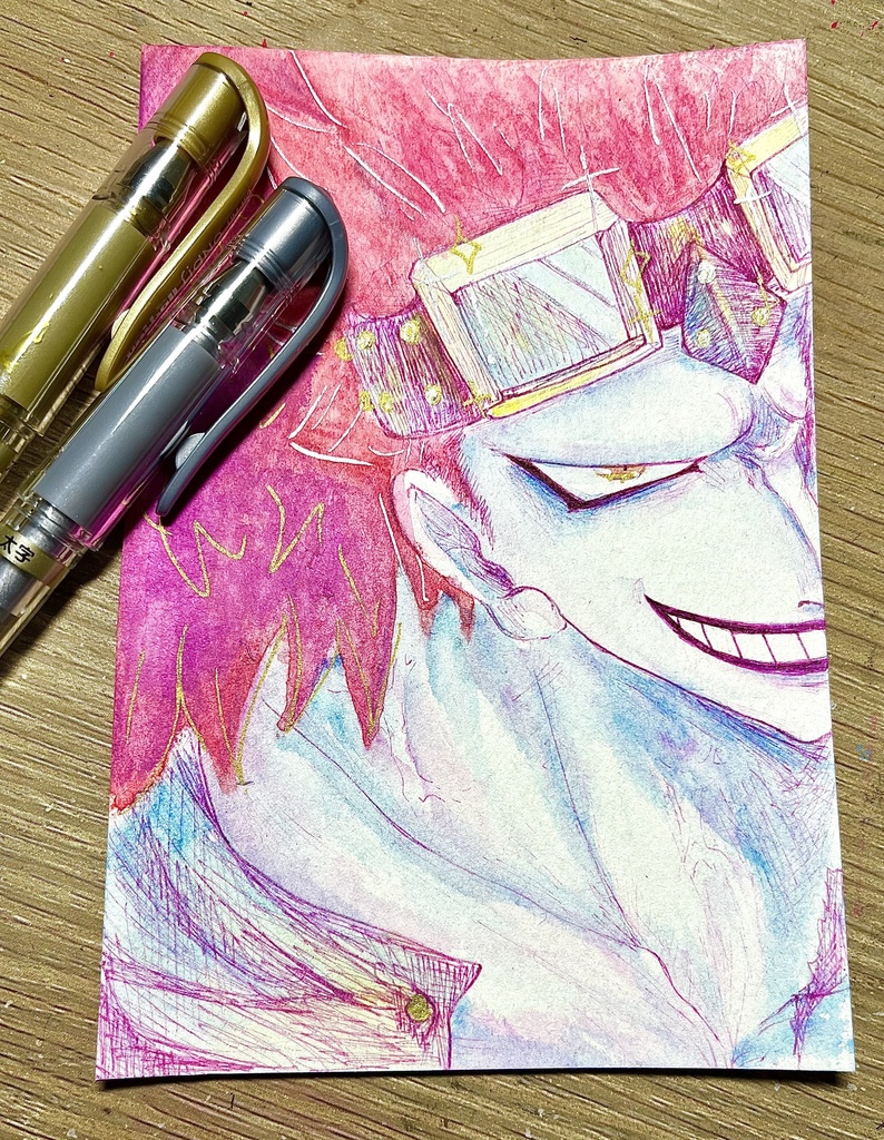 OP キッド水彩原画イラスト