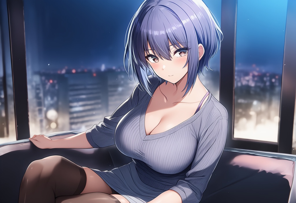 無口でクールな大人の彼女｜小門無希