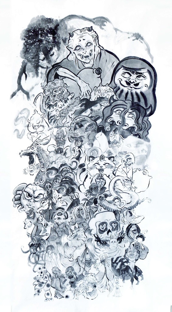 四ツ谷坂四十八 複製ポスター