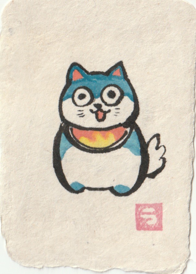 ミニ複製画【干支】