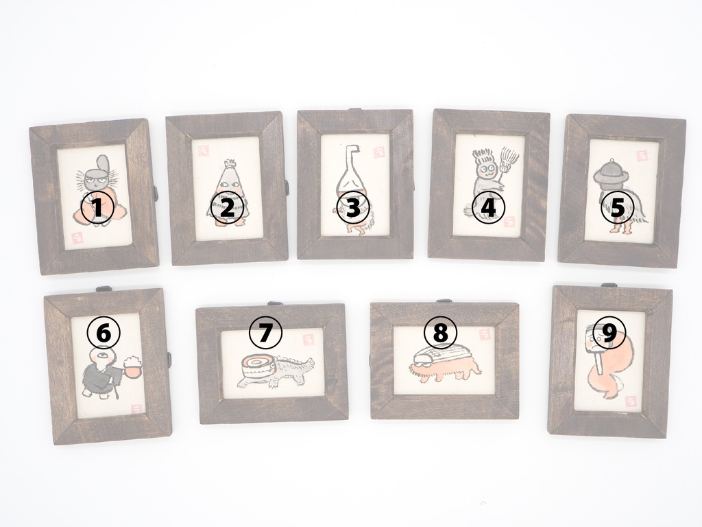 ミニ複製画【付喪神①】