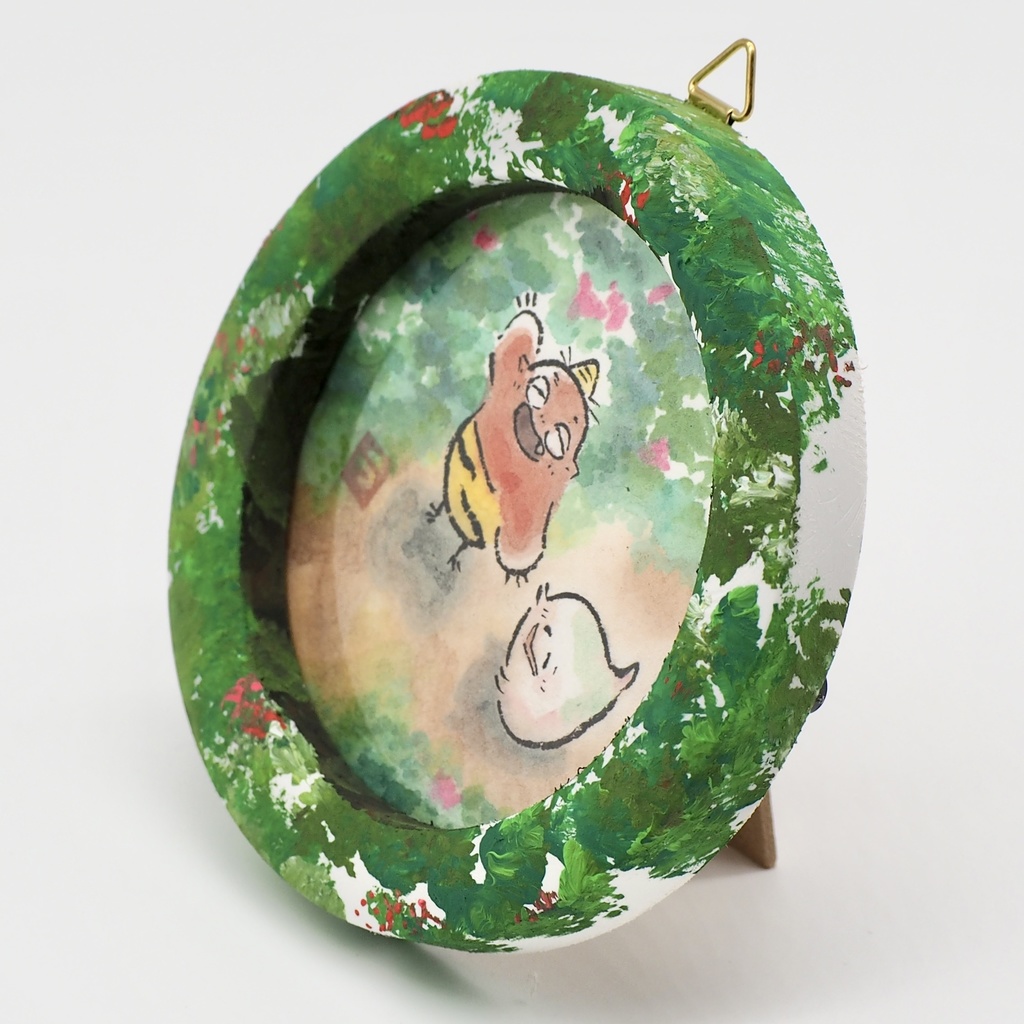 ヤッコとドロロ【ココットコンニチワ】(原画)