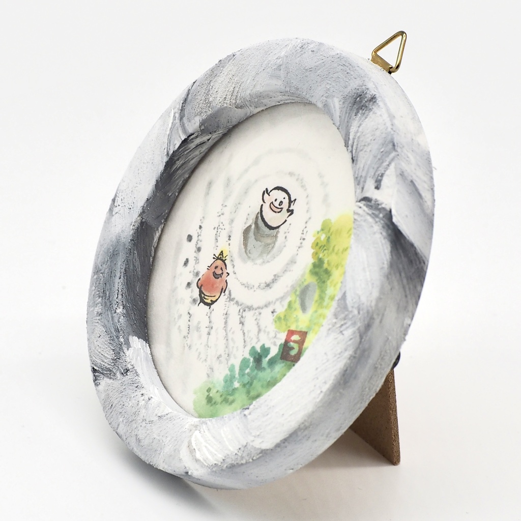 ヤッコとドロロ【枯山水ふんじゃった】(原画)