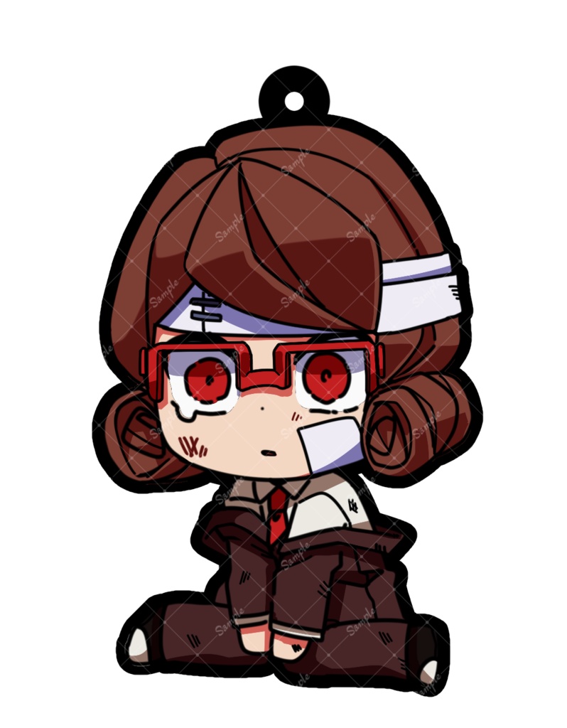 【受注生産】ズタボロ英国紳士キーホルダー